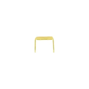 #10 Brass, 2-Prong Bottom Stop, Zinc Alloy-PK10, #10M-2P-BP