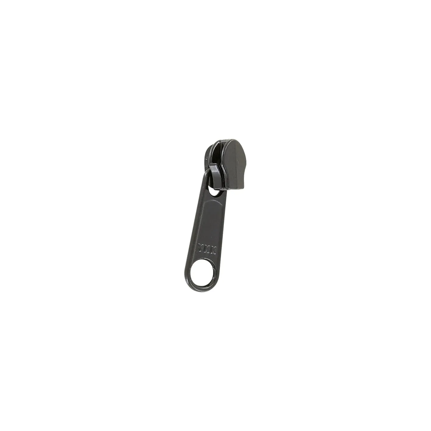 #3 Black, Coil, YKK Long Tab Semi-Swivel Slider, Zinc Alloy, #3C-2-BLK