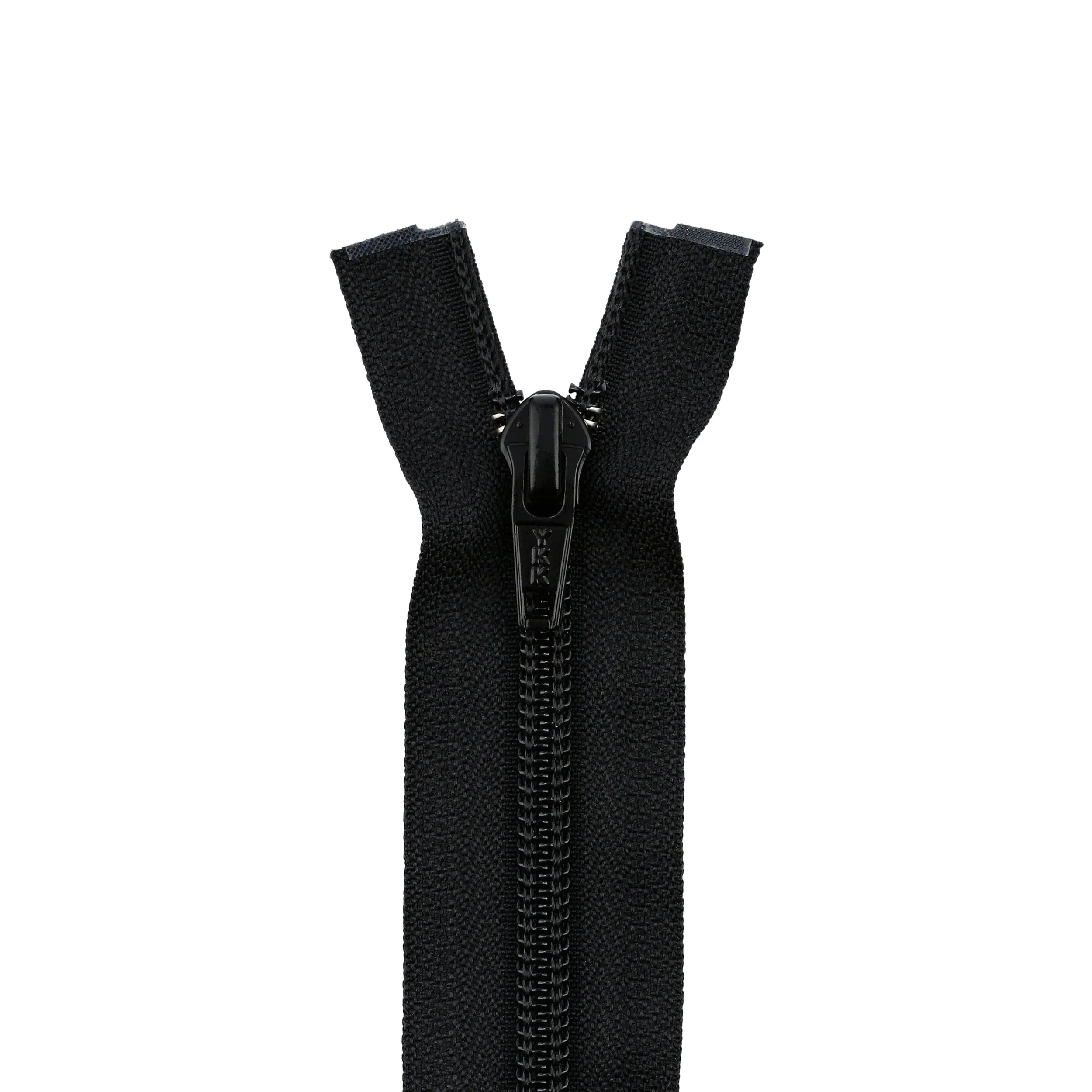 #5 Coil, Black, 30" YKK Separating Jacket Zipper, Nylon, #5CF-30-BLK