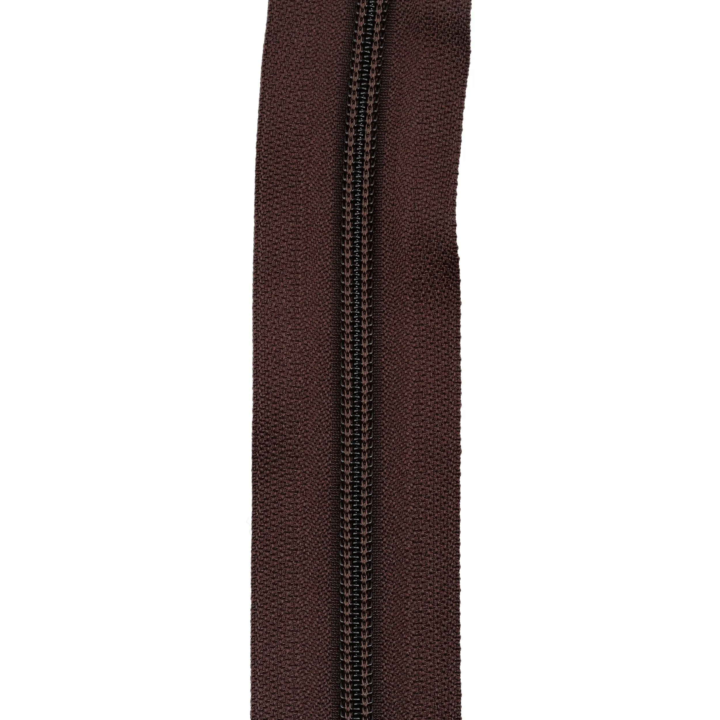 #5 Coil, Brown, 8" YKK Closed End Boot Zipper, Nylon, #560-8-BRO