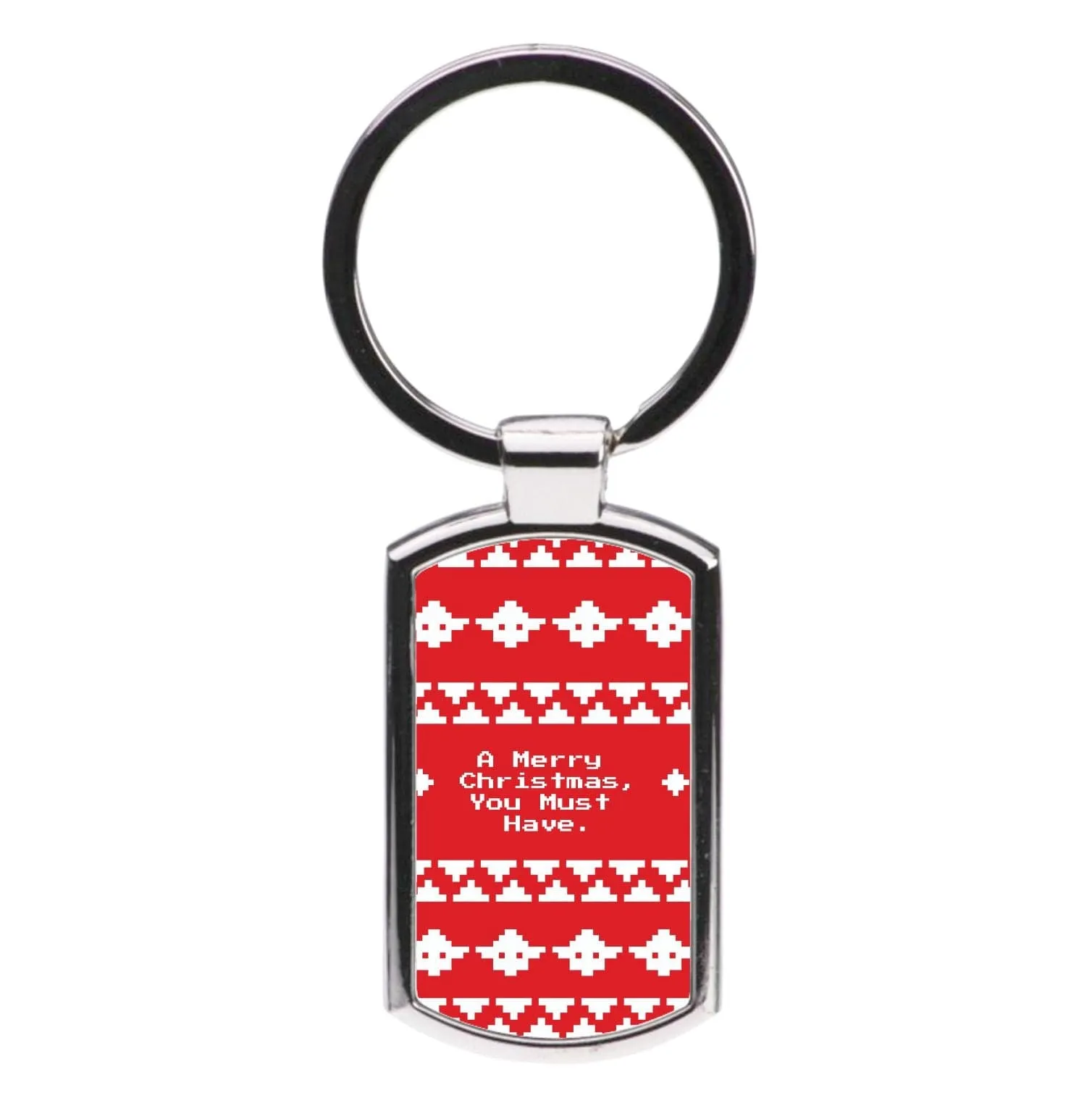A Merry Christmas You Must Have Luxury Keyring