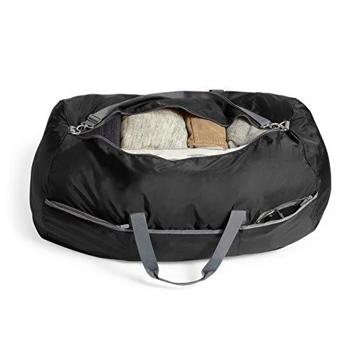 Amazonbasics Large Duffel Bag, Black