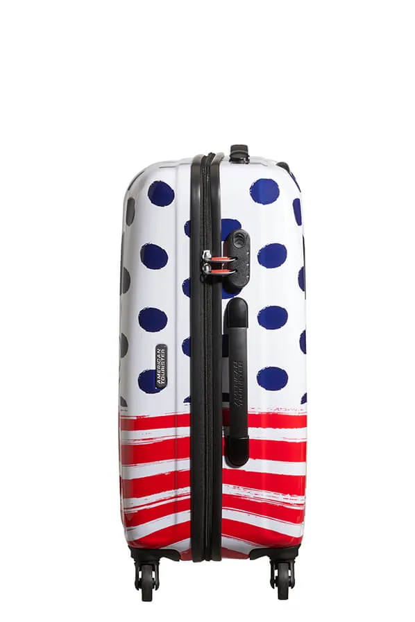 American Tourister Disney Legends 65cm Alfatwist Spinner | Minnie Blue Dot