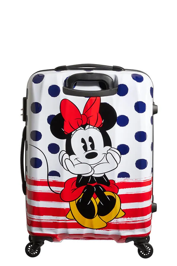 American Tourister Disney Legends 65cm Alfatwist Spinner | Minnie Blue Dot