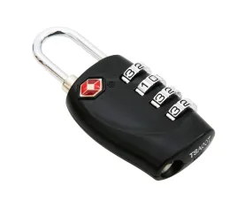 Baumgartens TSA Approved Luggage Lock BLACK (62974)