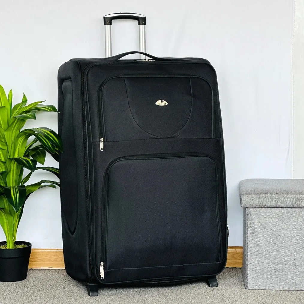 Big Size Lightweight 2 Wheel Soft Material Luggage Bag | 32 Inch Size 36-40 Kg Capacity
