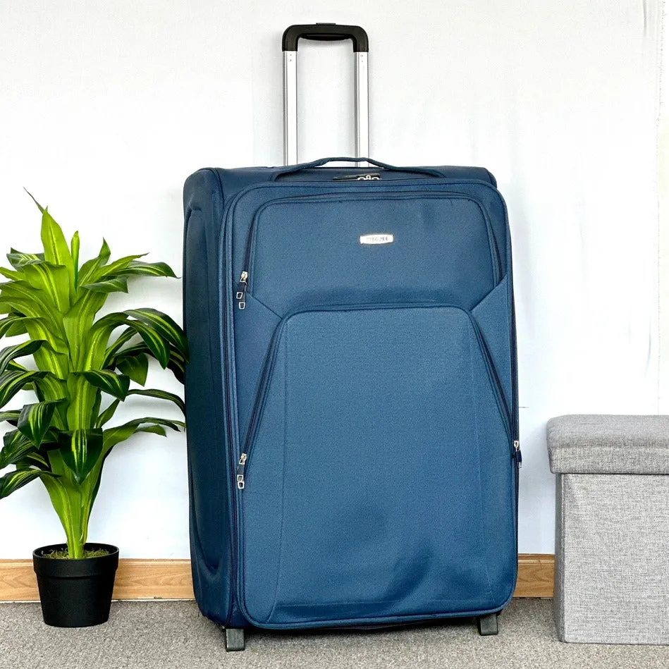 Big Size Lightweight 2 Wheel Soft Material Luggage Bag | 32 Inch Size 36-40 Kg Capacity