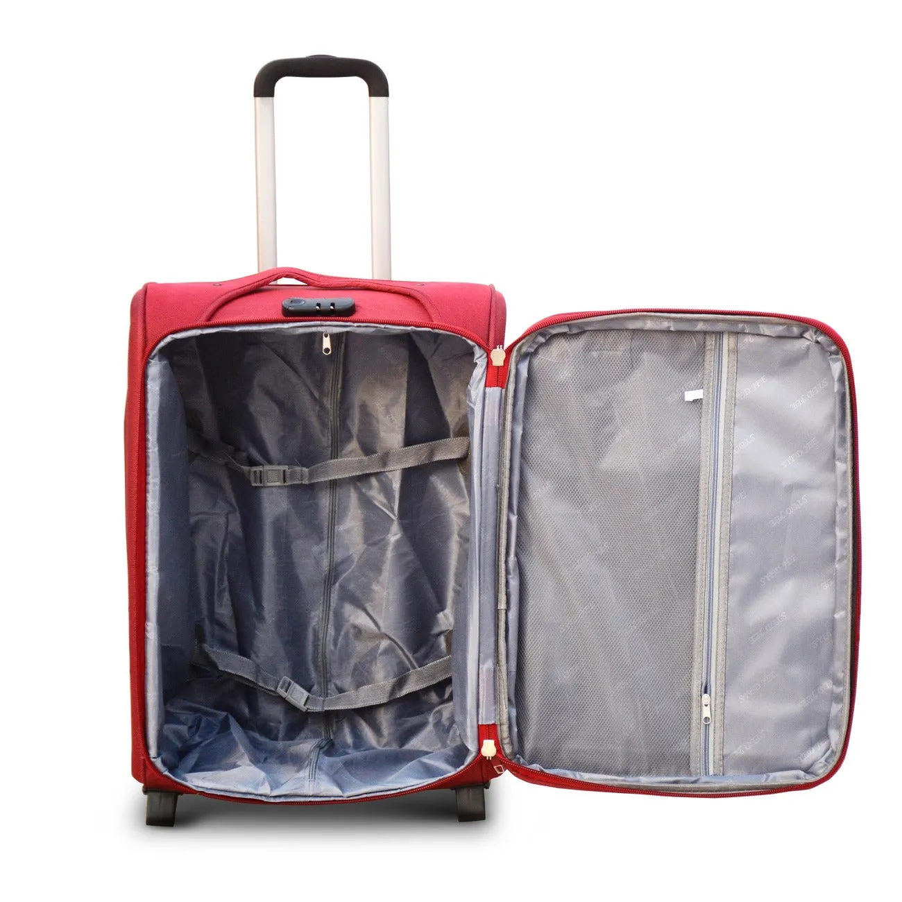 Big Size Lightweight 2 Wheel Soft Material Luggage Bag | 32 Inch Size 36-40 Kg Capacity