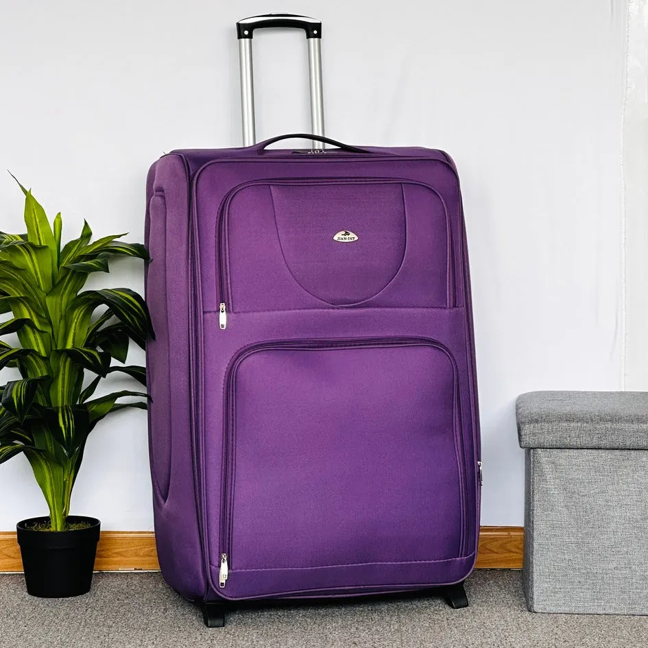 Big Size Lightweight 2 Wheel Soft Material Luggage Bag | 32 Inch Size 36-40 Kg Capacity