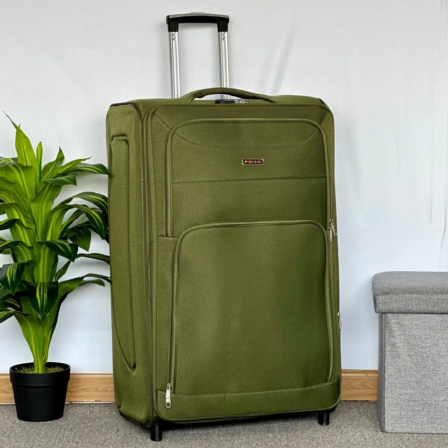 Big Size Lightweight 2 Wheel Soft Material Luggage Bag | 32 Inch Size 36-40 Kg Capacity