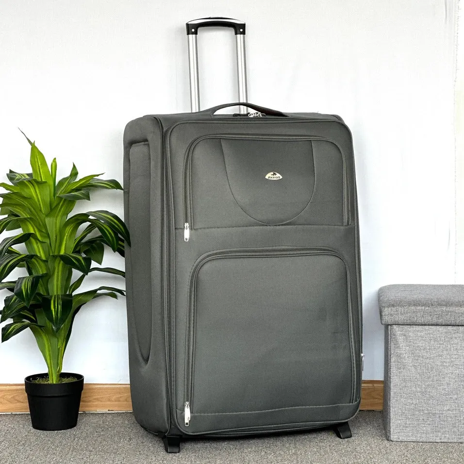 Big Size Lightweight 2 Wheel Soft Material Luggage Bag | 32 Inch Size 36-40 Kg Capacity
