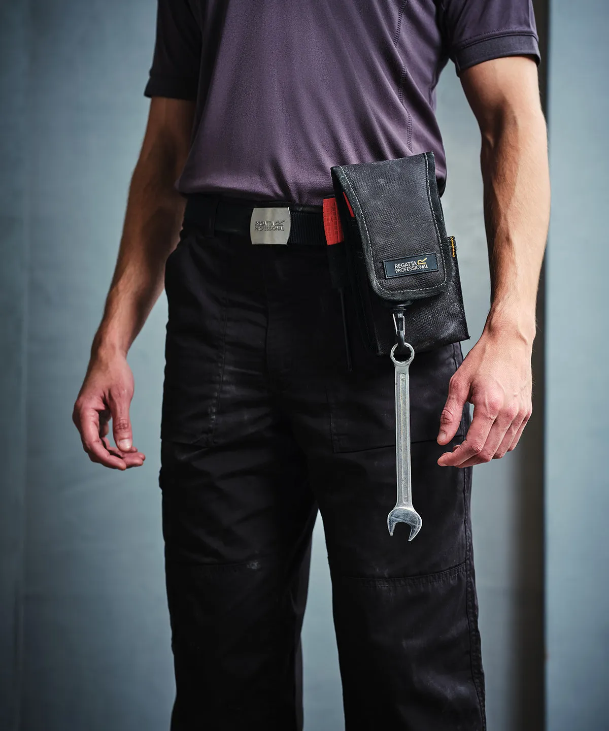 Black - Multi-pocket tool pouch