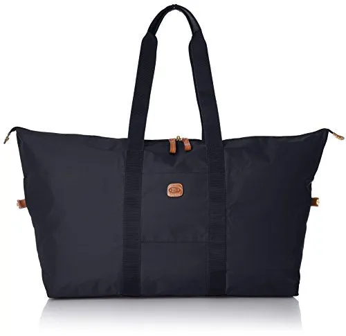 Bric'S X X-Travel 2.0 22 Inch Cargo Overnight/Weekender Folding Duffle Duffel Bag, Navy, One Size