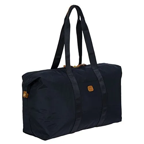 Bric'S X X-Travel 2.0 22 Inch Cargo Overnight/Weekender Folding Duffle Duffel Bag, Navy, One Size