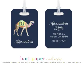 Camel Luggage Bag Tag