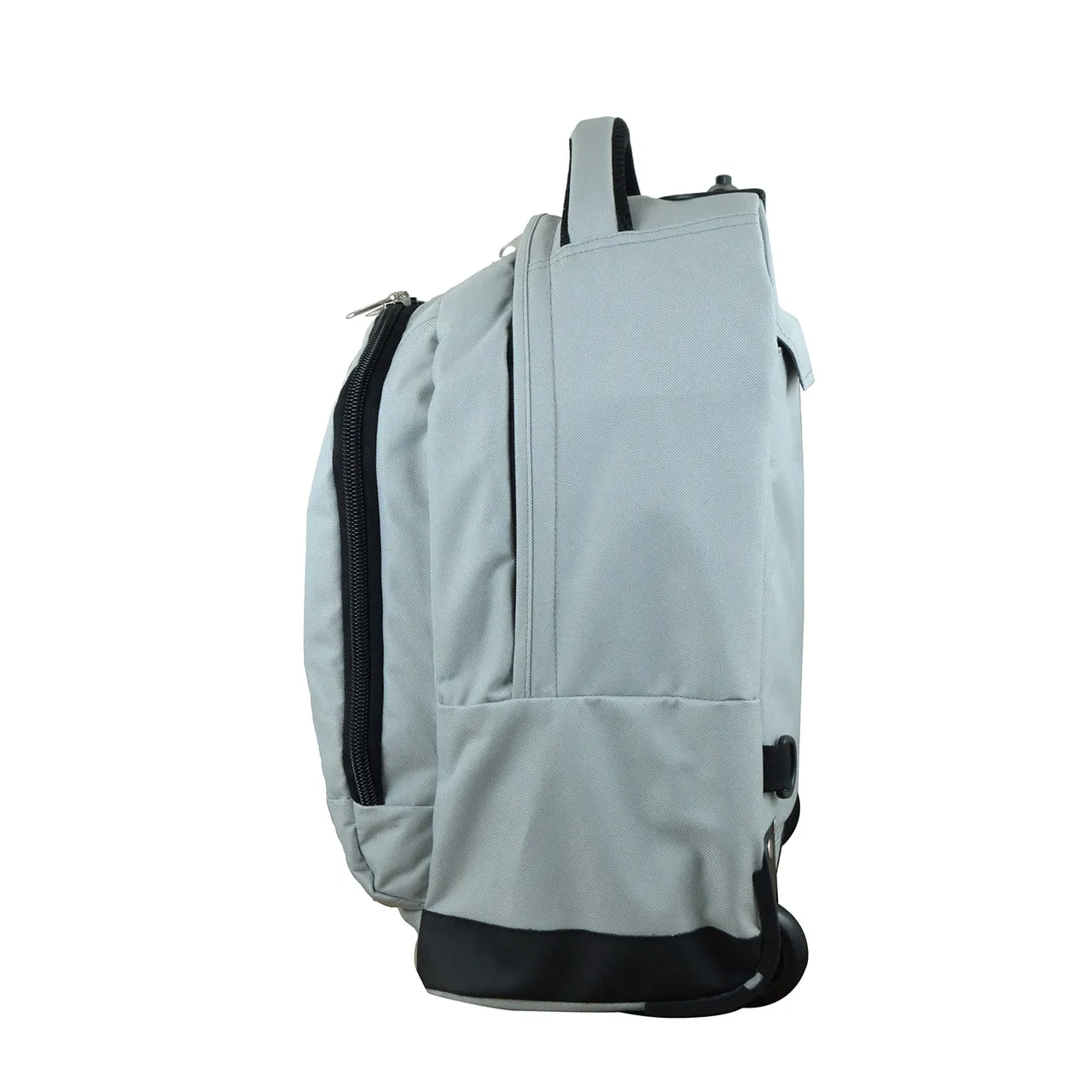 Clemson Tigers Premium Wheeled Backpack in Grey