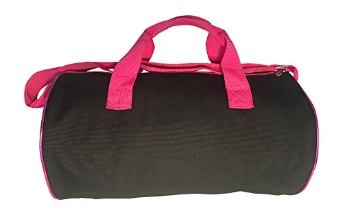 Dance Duffel Bag With Multicolored Dance Print Fuchsia (Black/Multi)