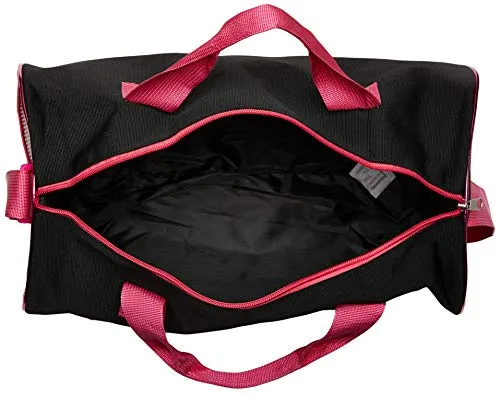 Dance Duffel Bag With Multicolored Dance Print Fuchsia (Black/Multi)