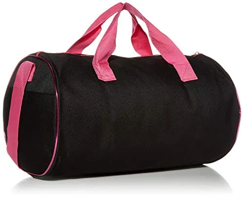 Dance Duffel Bag With Multicolored Dance Print Fuchsia (Black/Multi)