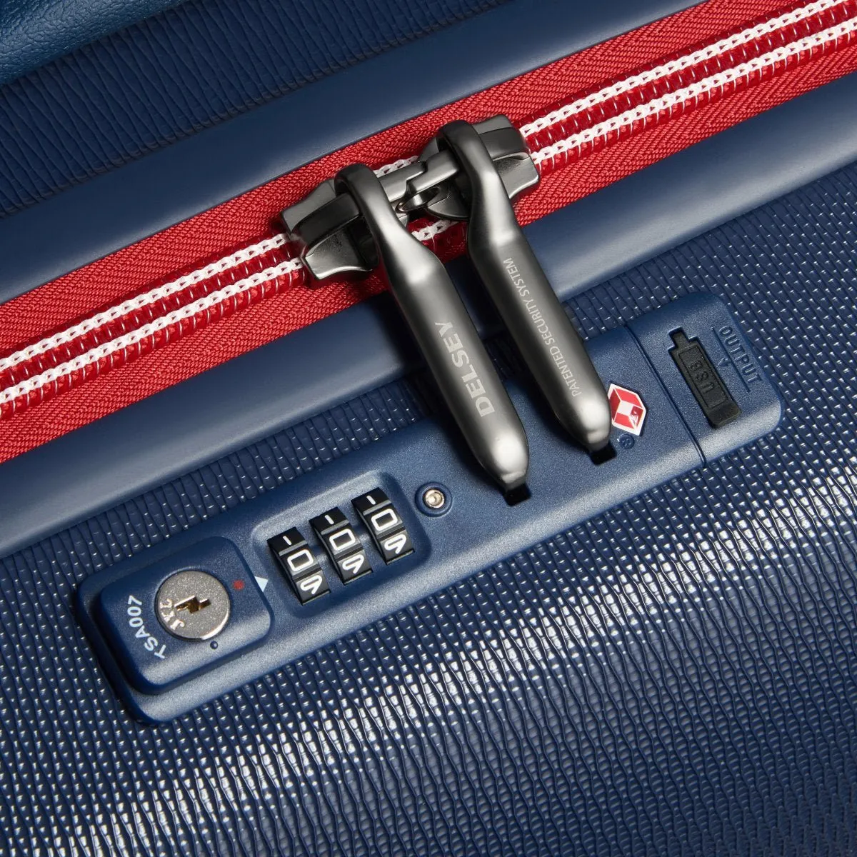 Delsey Chatelet Air 2.0 55cm 4DW Cabin Trolley Case | Navy