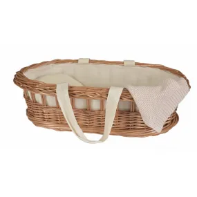 Egmont Toys Wicker Carry Cot