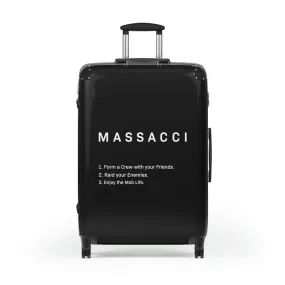 Enjoy The Mob Life, Travel Unique Suitcase
