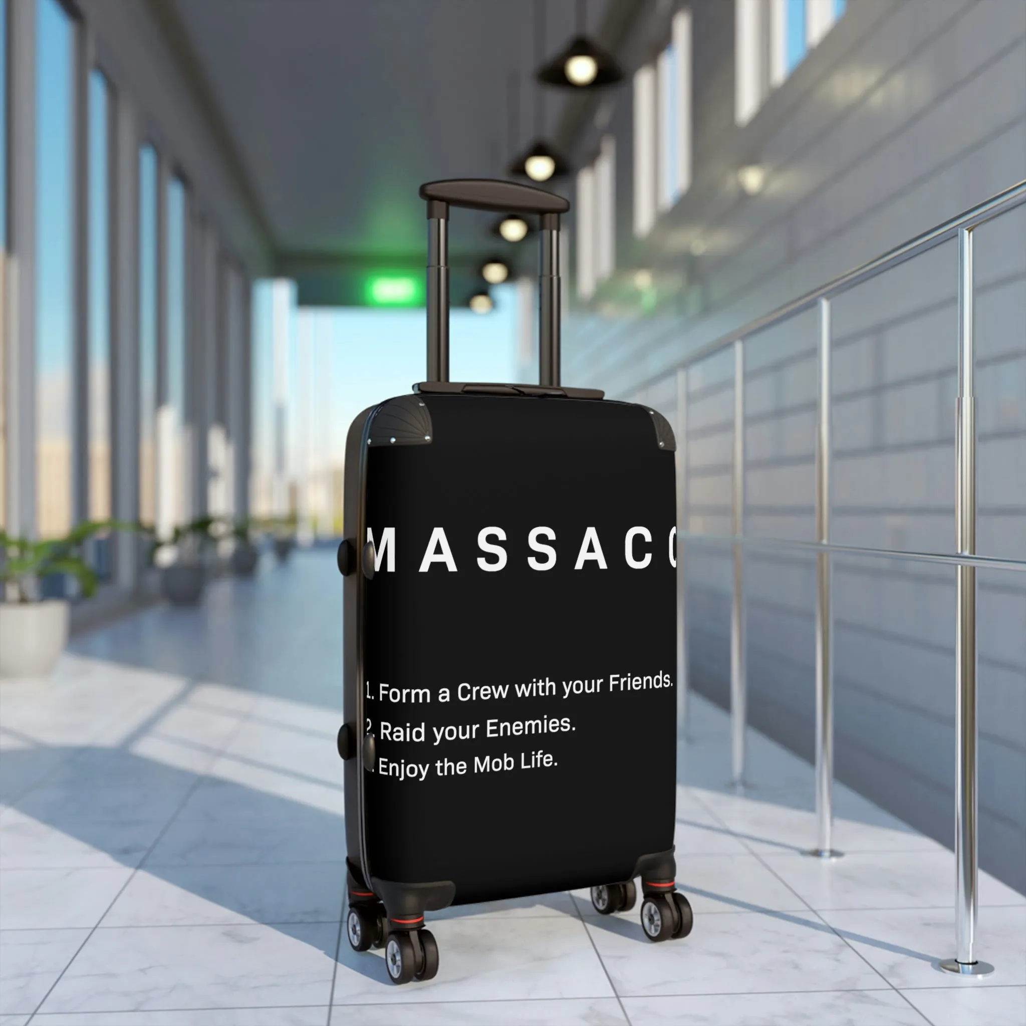 Enjoy The Mob Life, Travel Unique Suitcase