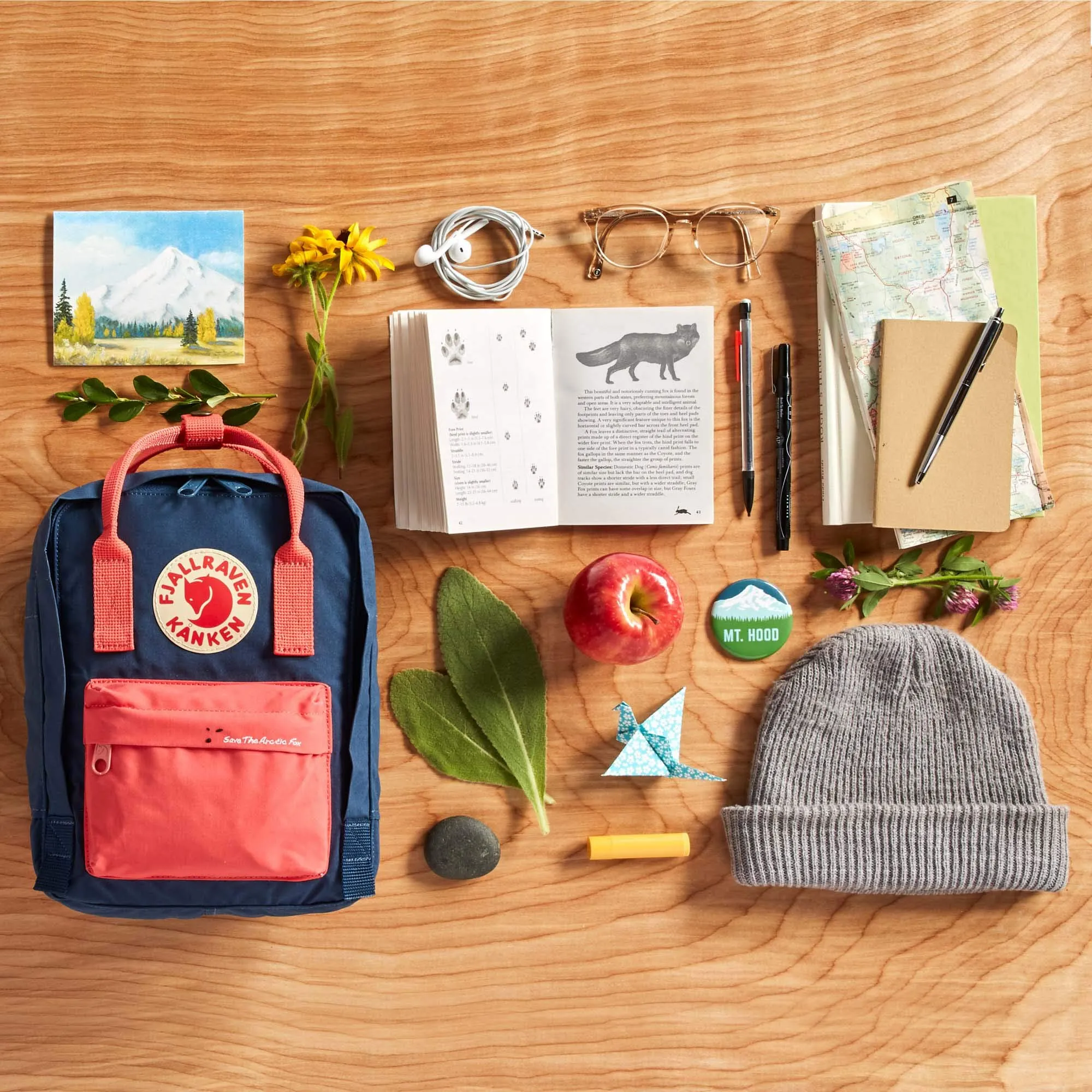 Fjallraven - Kanken Mini Classic Backpack for Everyday, Guacamole
