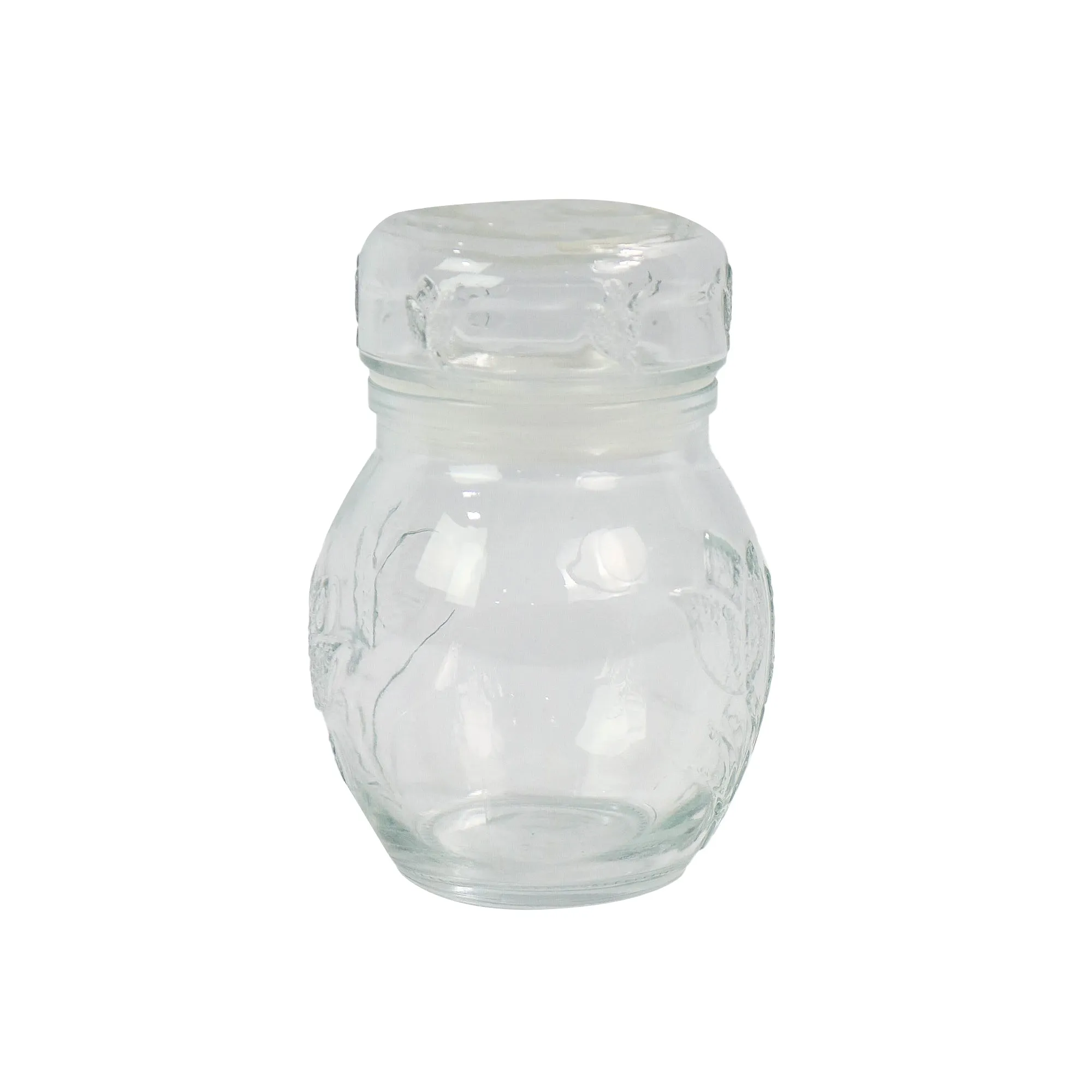 Flora Glass Storage Jar 275ml with Lid