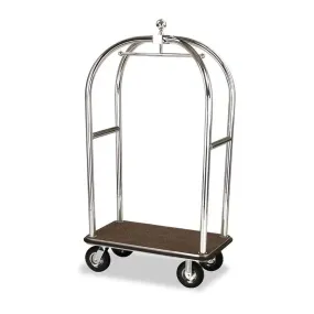 Forbes Industries 2525 Birdcage® Luggage Cart Stainless Steel Tubular Superstructure