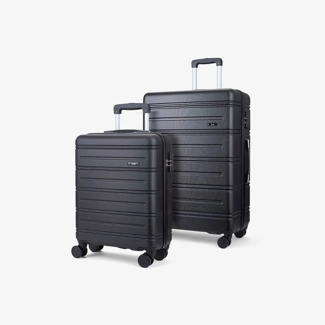 Lisbon Set of 2 Suitcases in Black