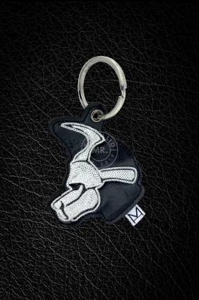 Master of the House Keyring Puppy