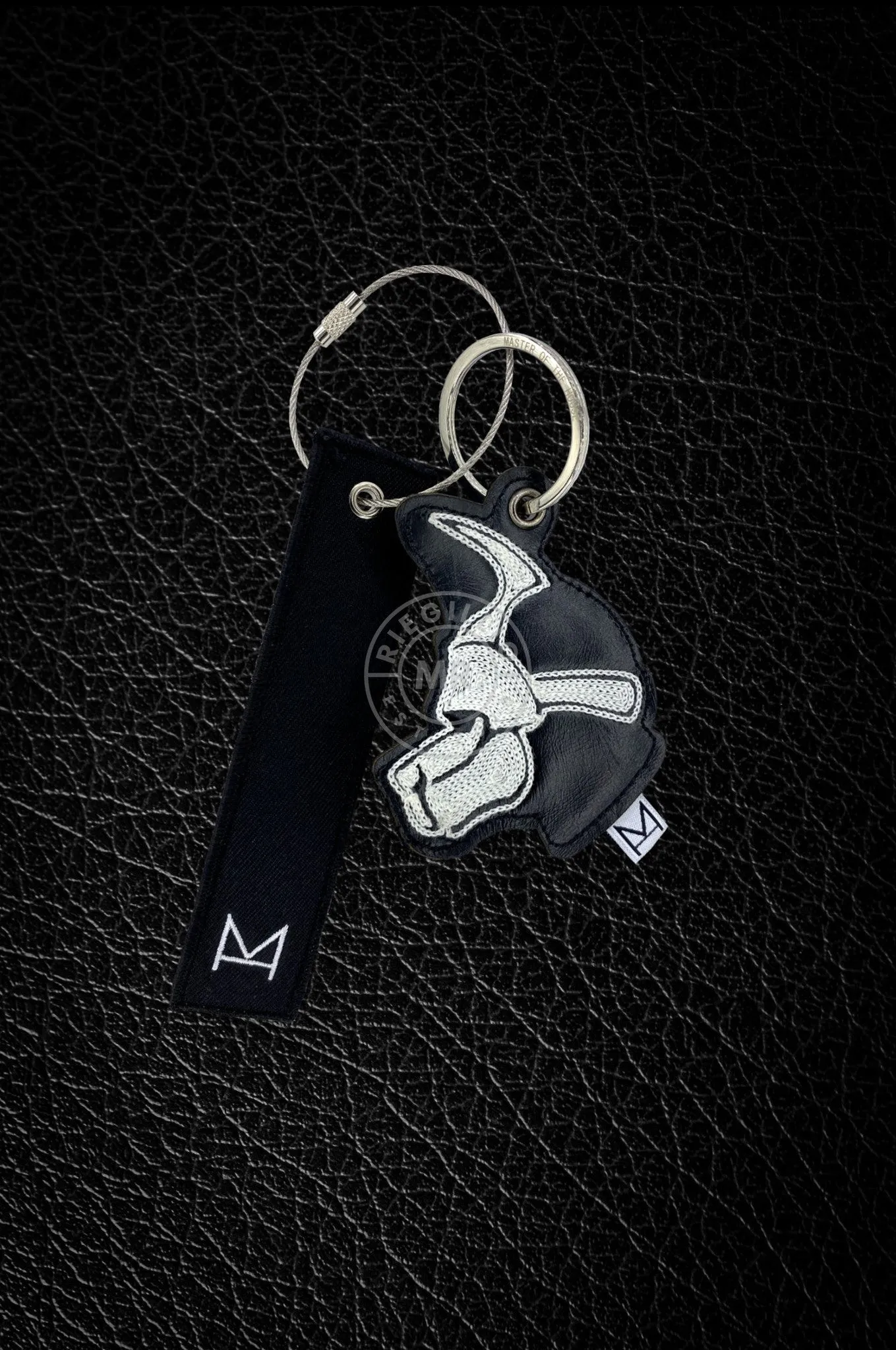 Master of the House Keyring Puppy