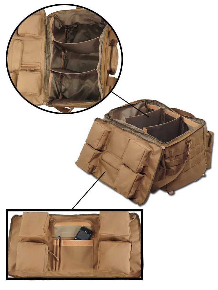 Military Duffel Combo Backpack