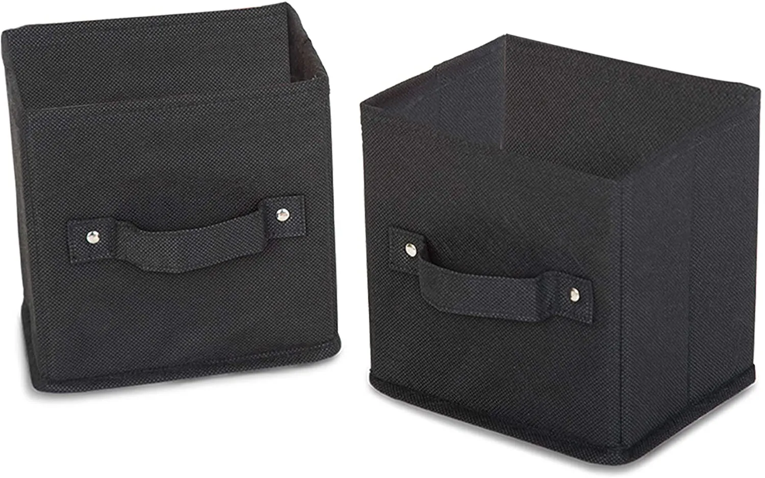 Mini Cube Organizer - 5.75 x 7 x 7 Inch - Black