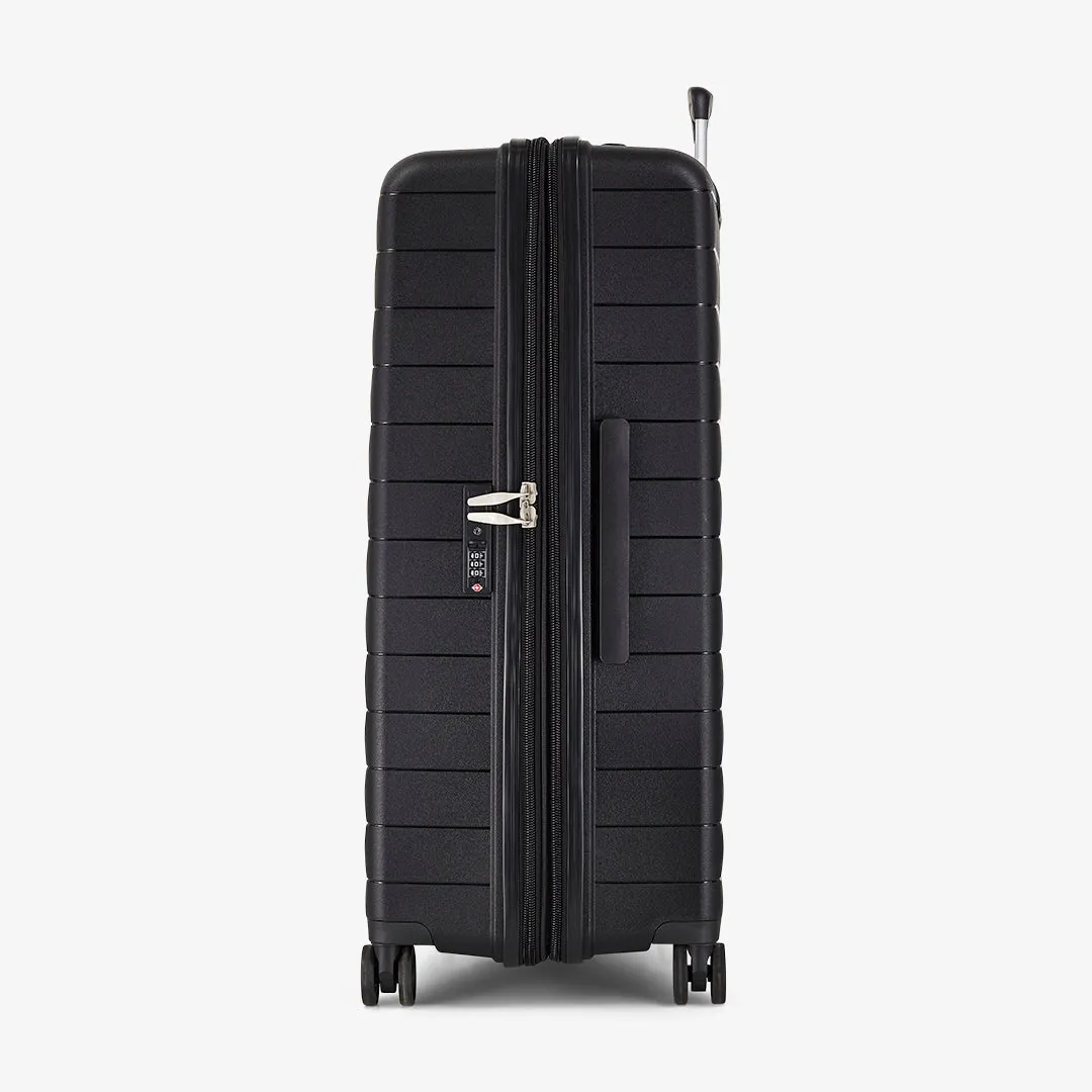 Palma Set of 3 Suitcases in Black