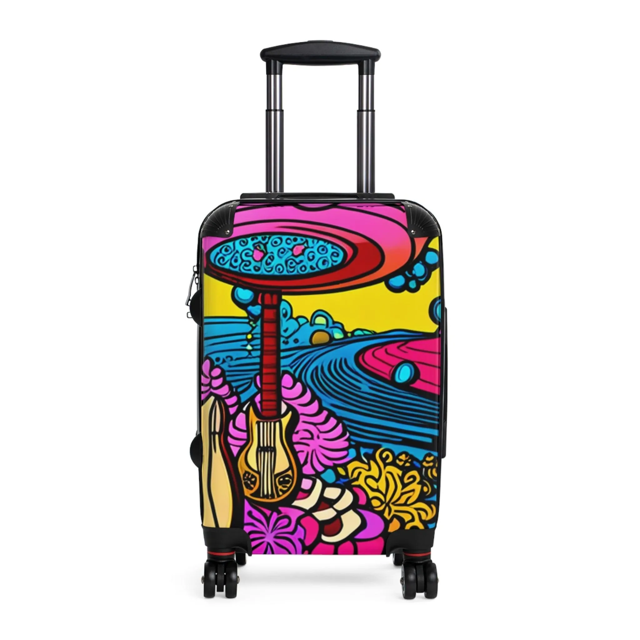 Psychedelic Guitar 60s Suitcase