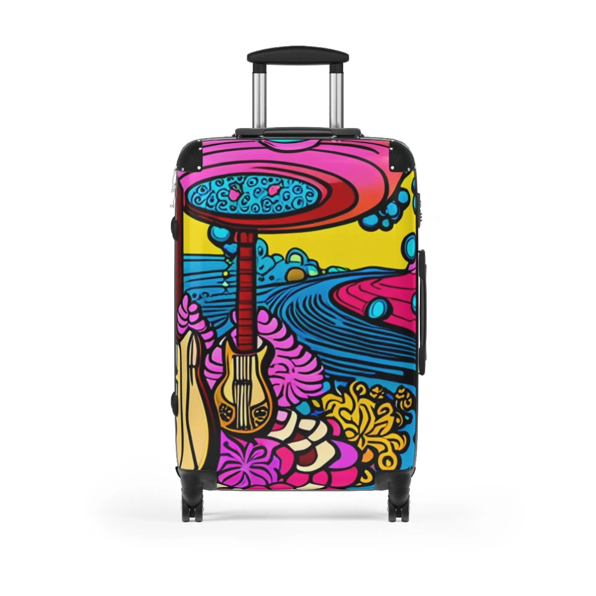 Psychedelic Guitar 60s Suitcase