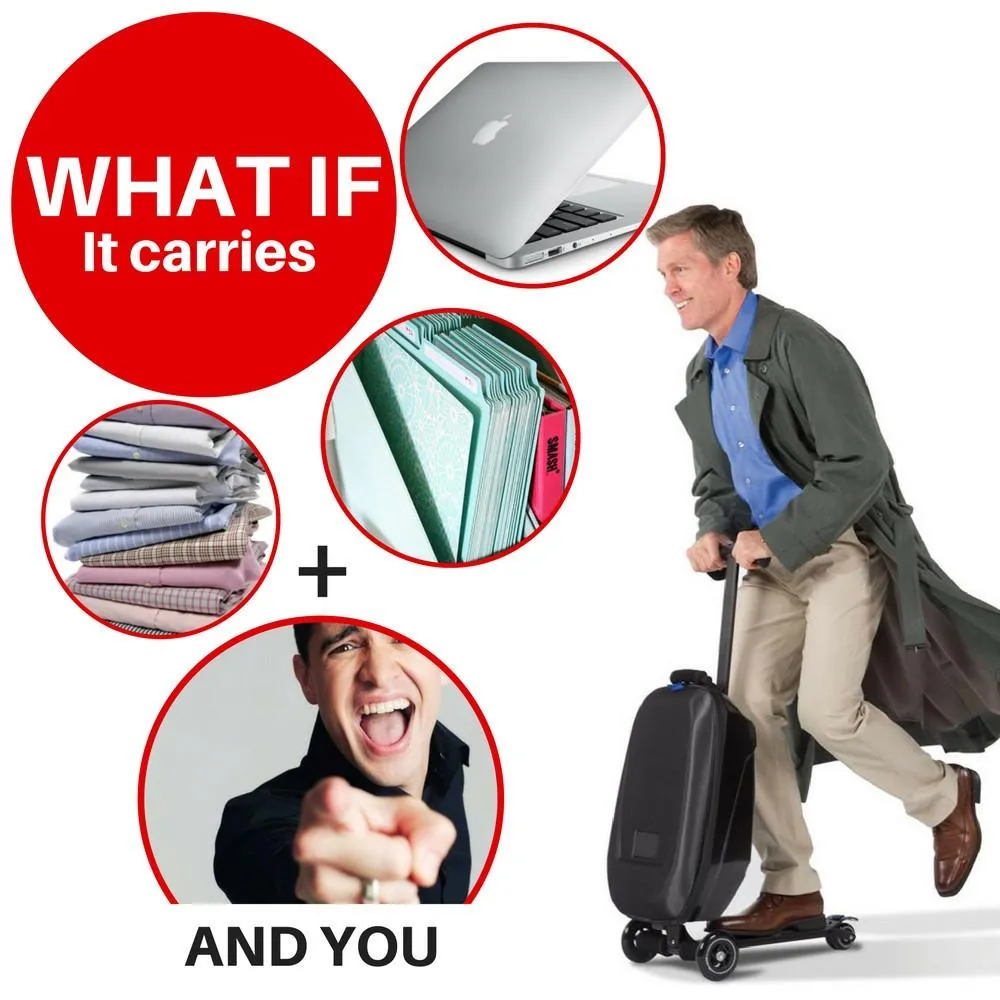 Shoppy Travel Zap 21" Luggage Scooter