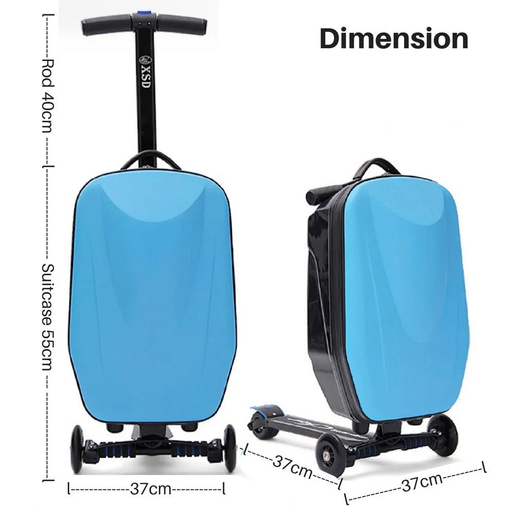 Shoppy Travel Zap 21" Luggage Scooter