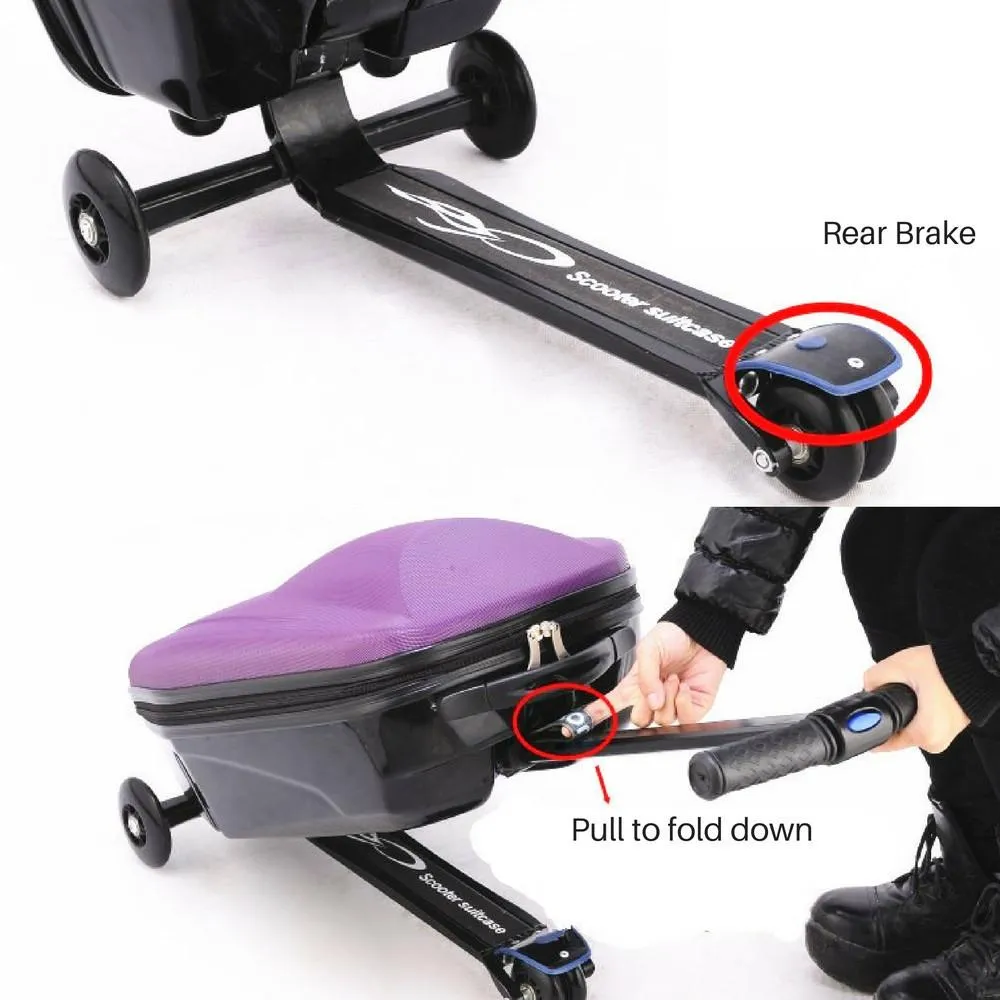 Shoppy Travel Zap 21" Luggage Scooter