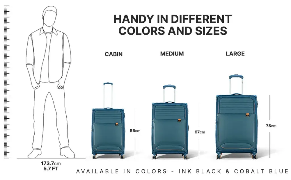 Skybag - TwentyFour7  - large / Medium / Small - Soft Luggage