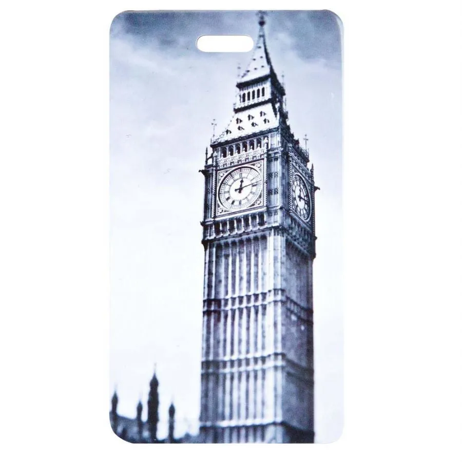 Smooth Trip Attractions Luggage Tag London's Big Ben *4 PACK*