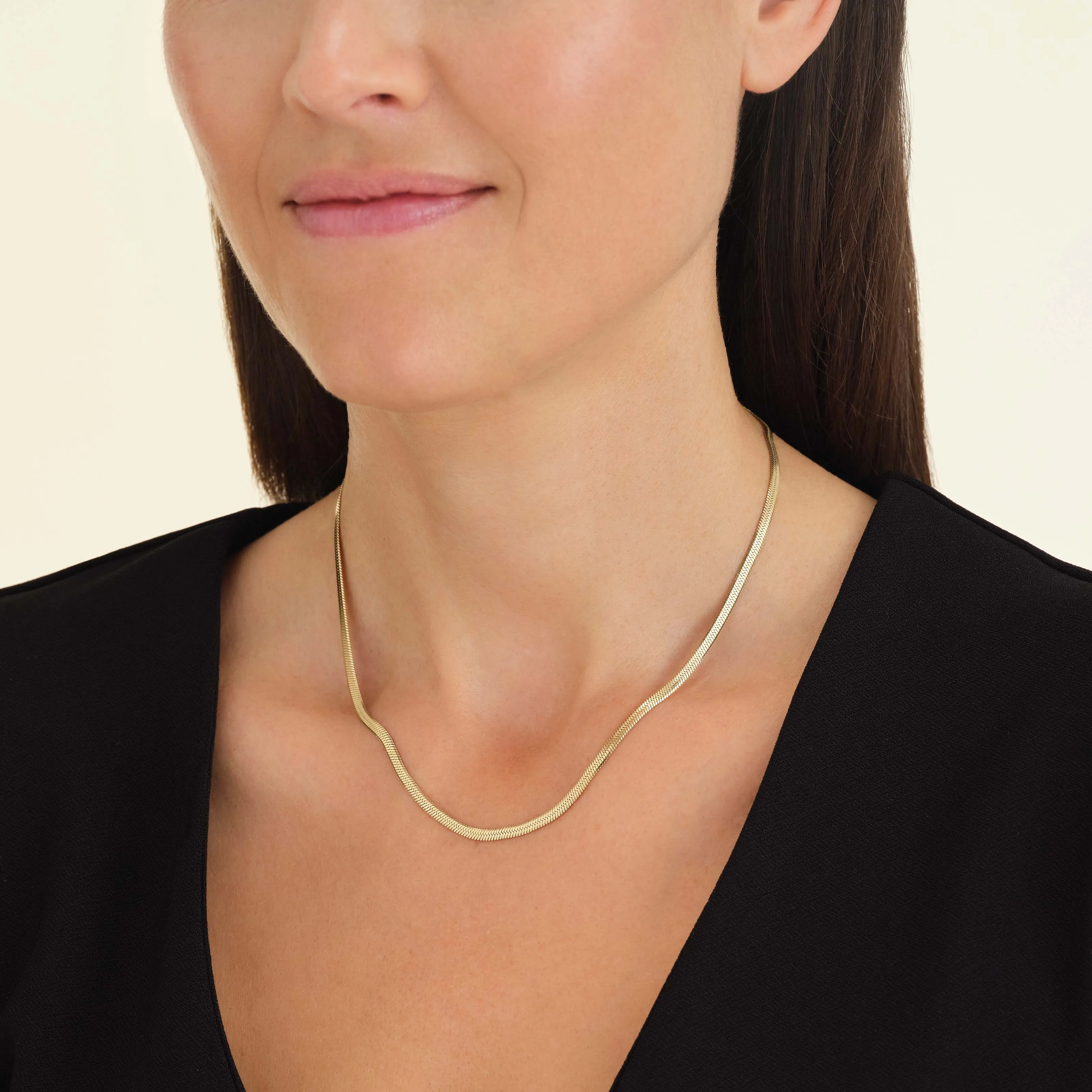 Snake Necklace Gold
