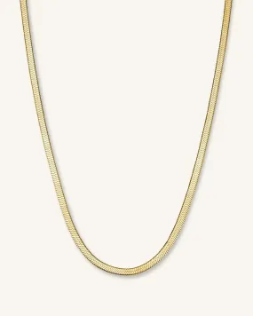 Snake Necklace Gold