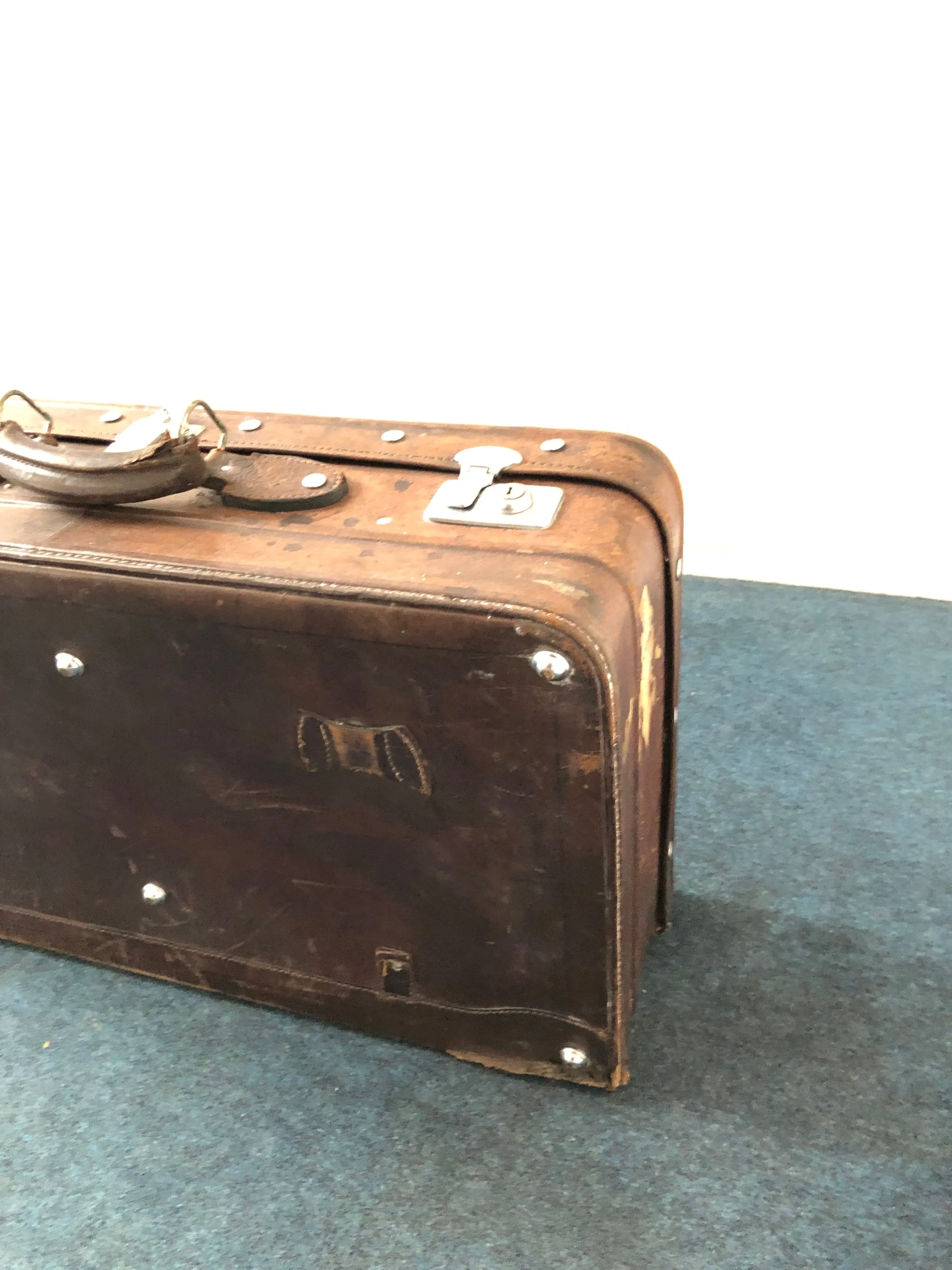 The Goth Brian - Vintage Shabby Chic Suitcase