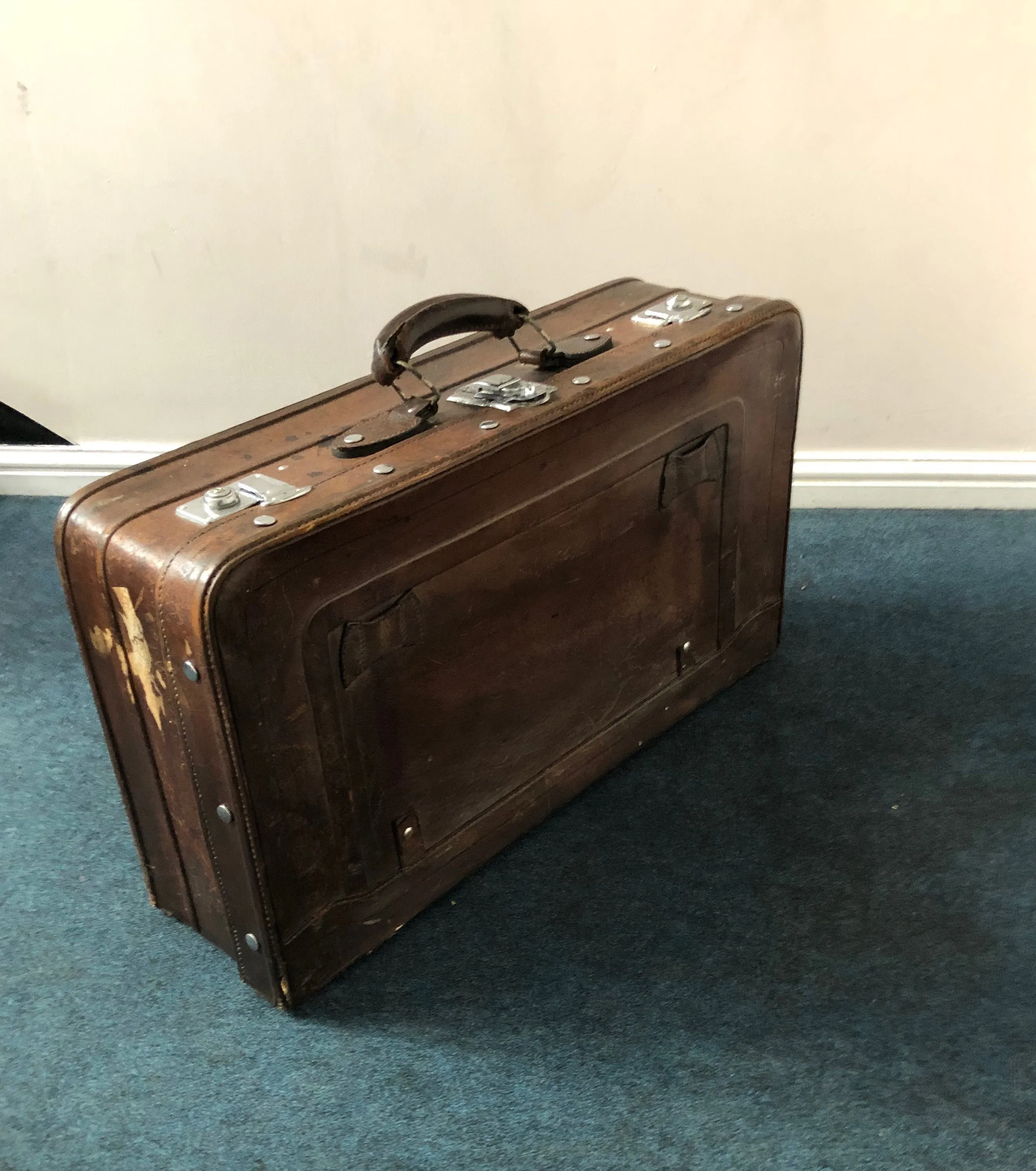The Goth Brian - Vintage Shabby Chic Suitcase
