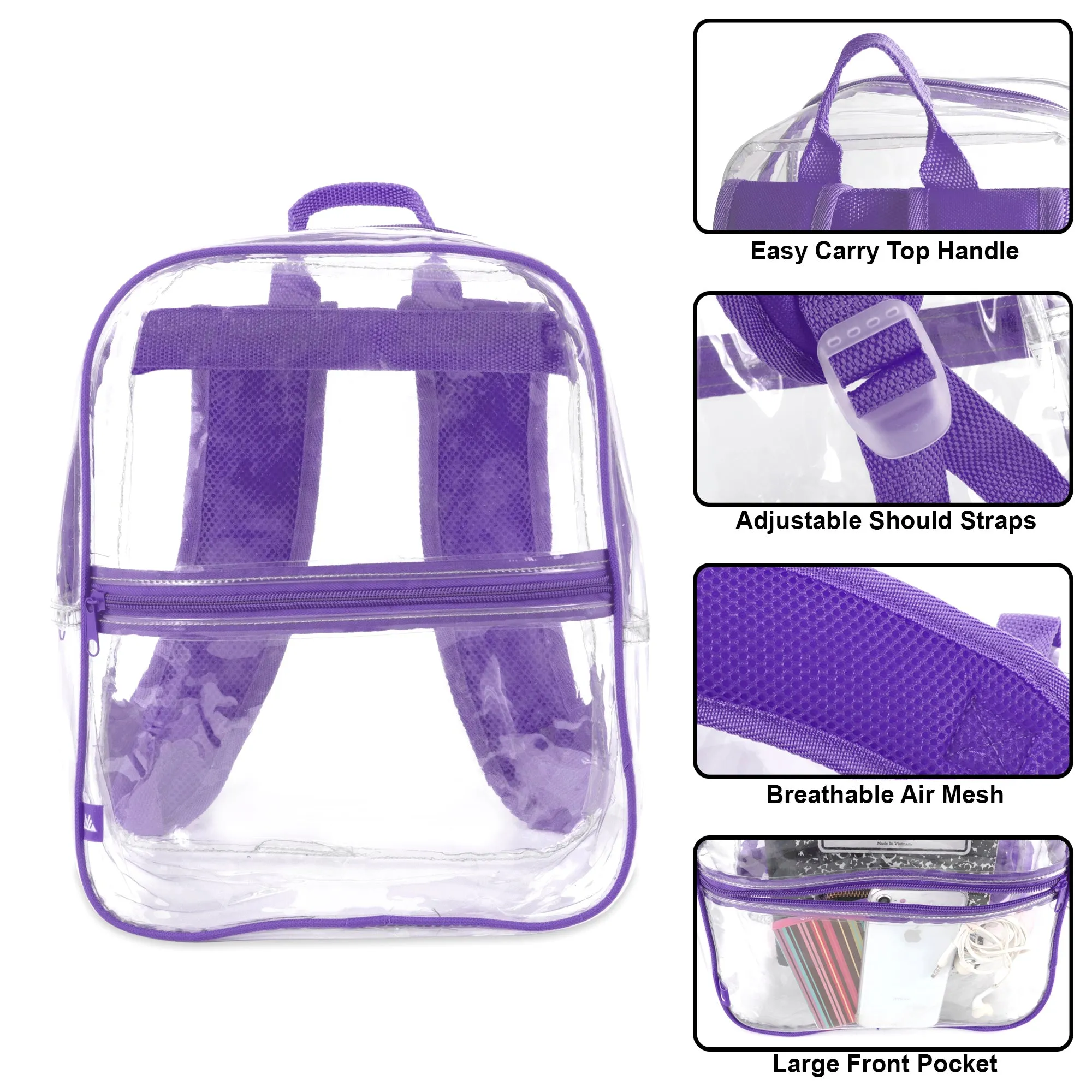 Trailmaker Clear Mini Backpack