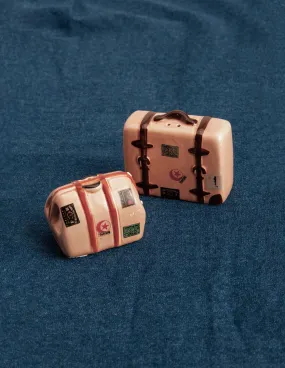Vintage Luggage Salt & Pepper Shakers