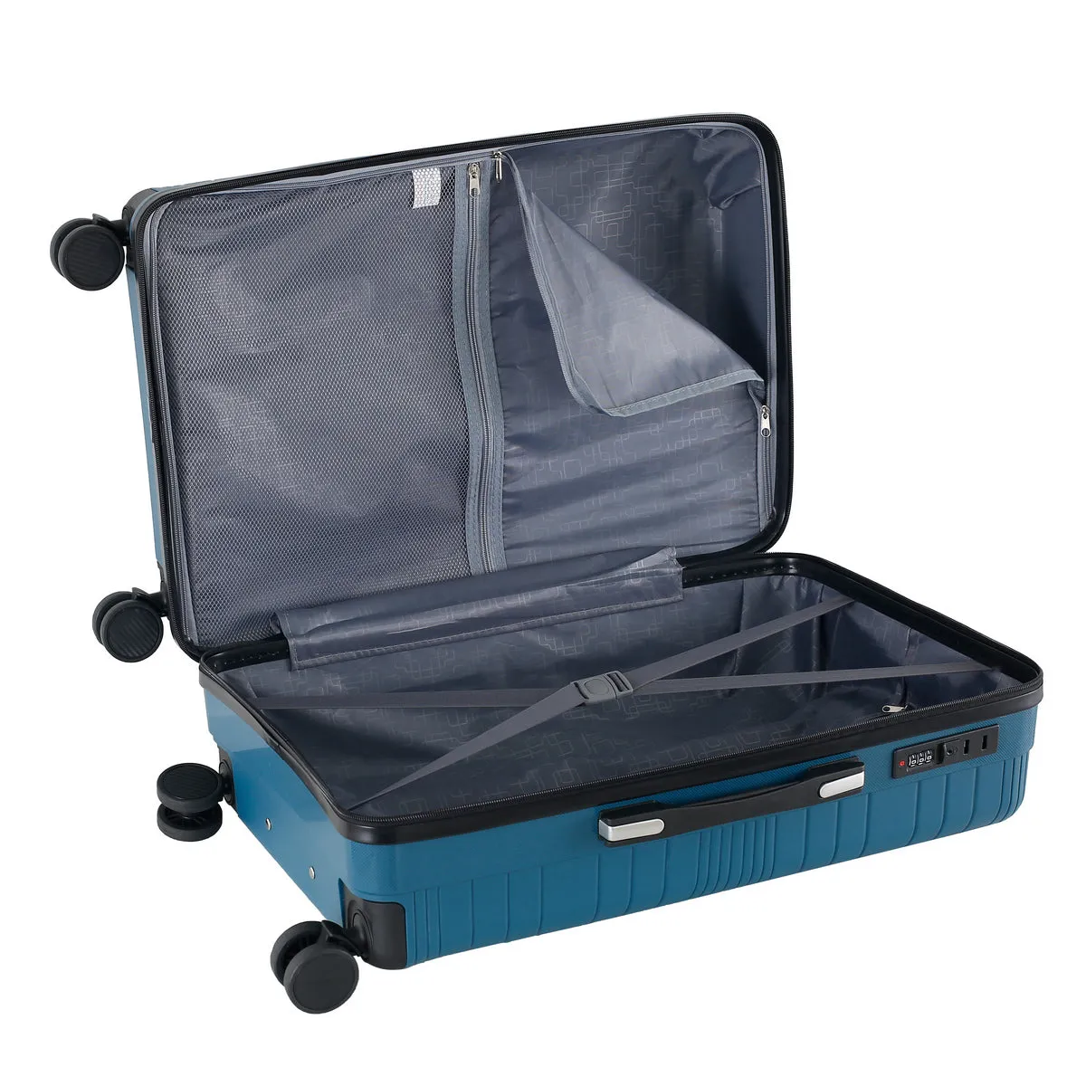 Wheeled Suitcase Medium 60 Litre - Oil Green